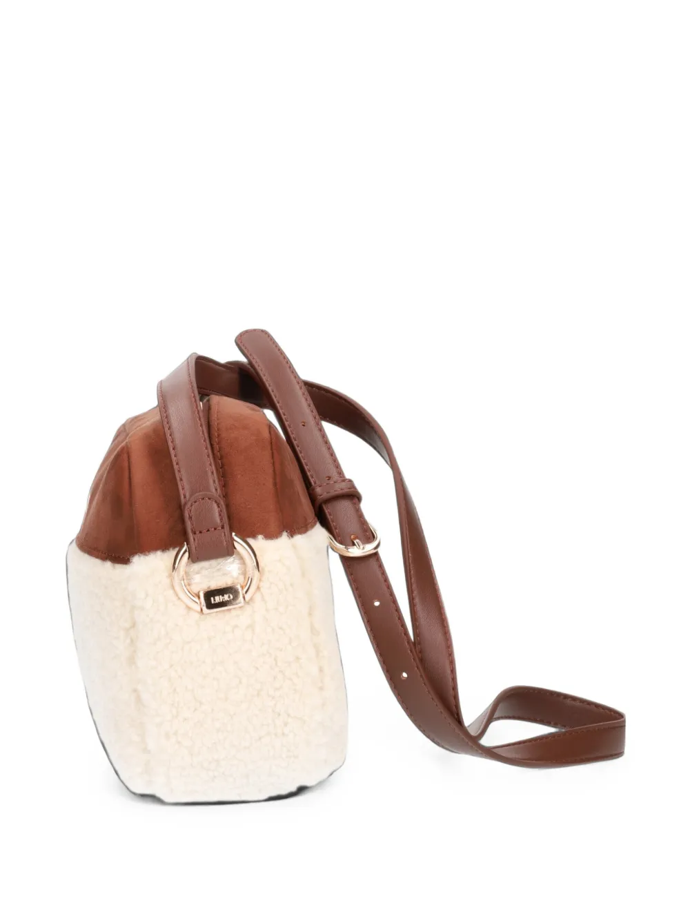 LIU JO Crossbodytas met logoplakkaat Wit