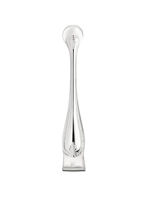 Christofle engraved silver-plated tongs