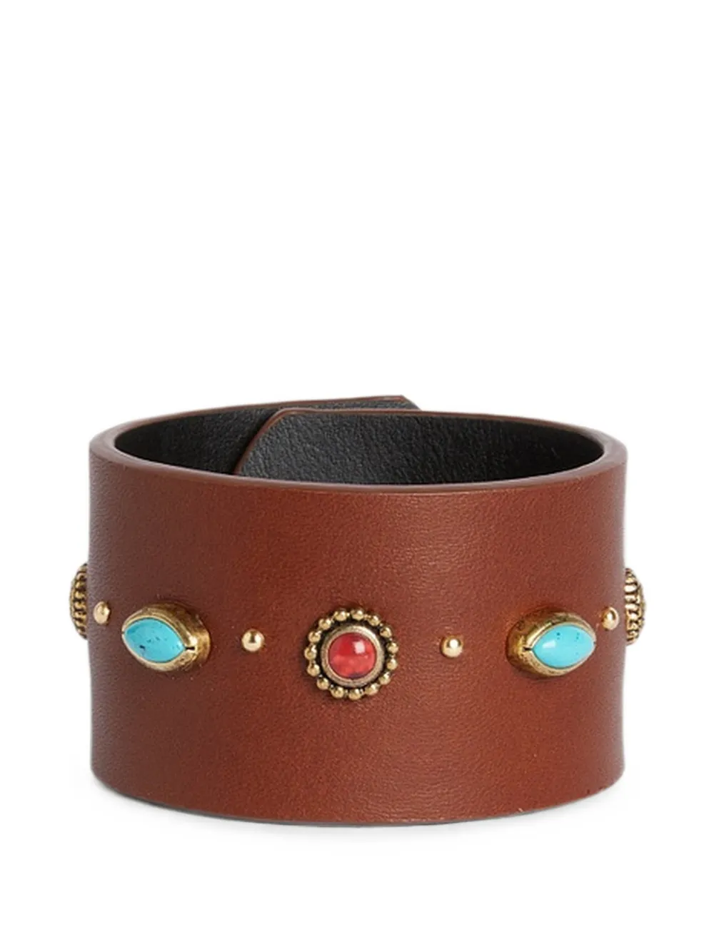 MOMONÌ Saguaro studded leather bracelet · OS