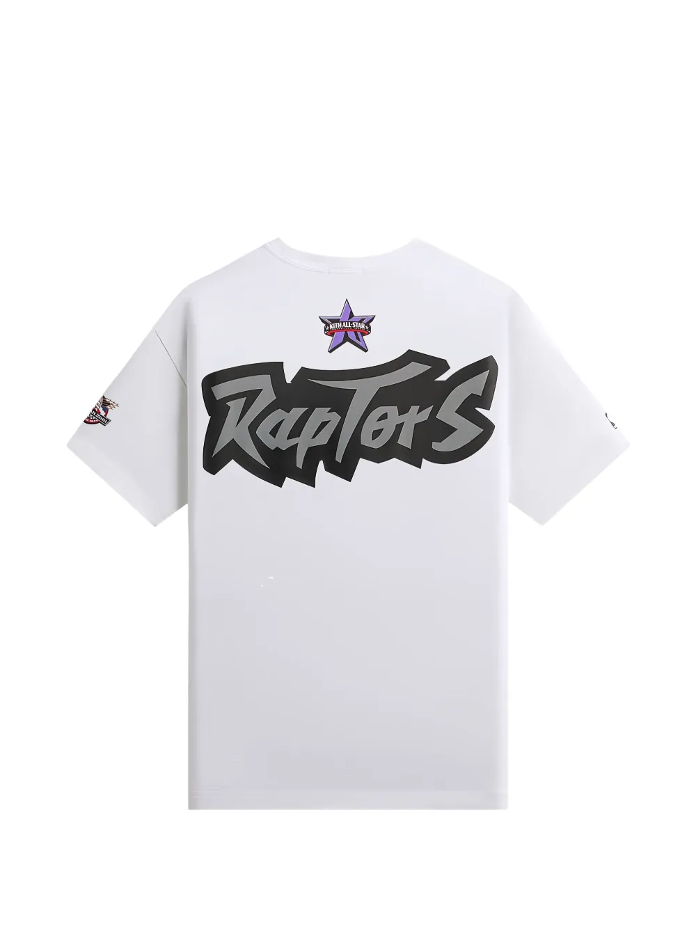 KITH x NBA All-Star Toronto Raptors T-shirt Wit