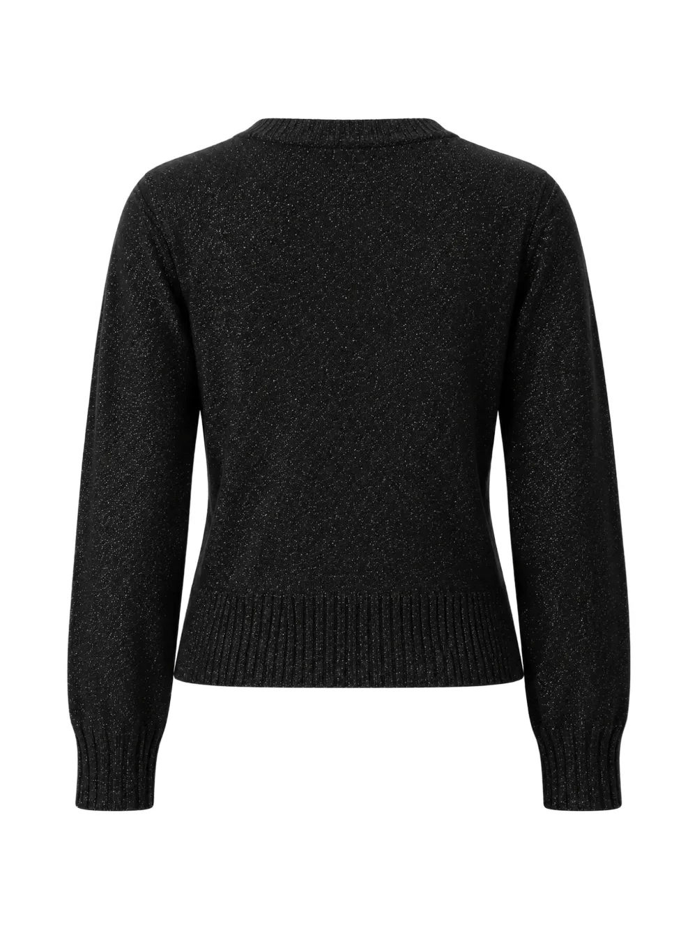 Armani Exchange Gebreid vest met knopen Zwart