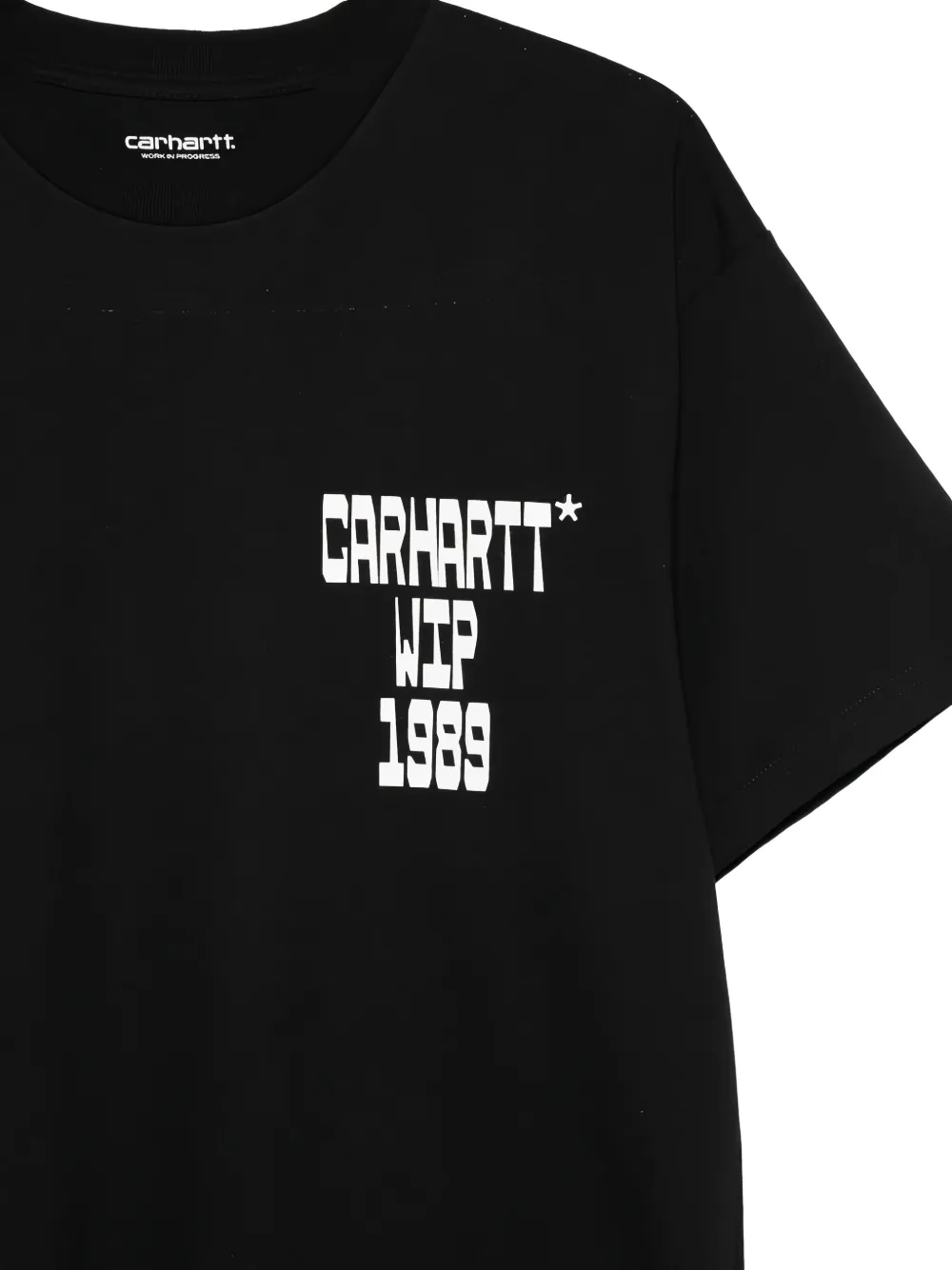 Carhartt WIP Blocks T-shirt met logoprint Zwart