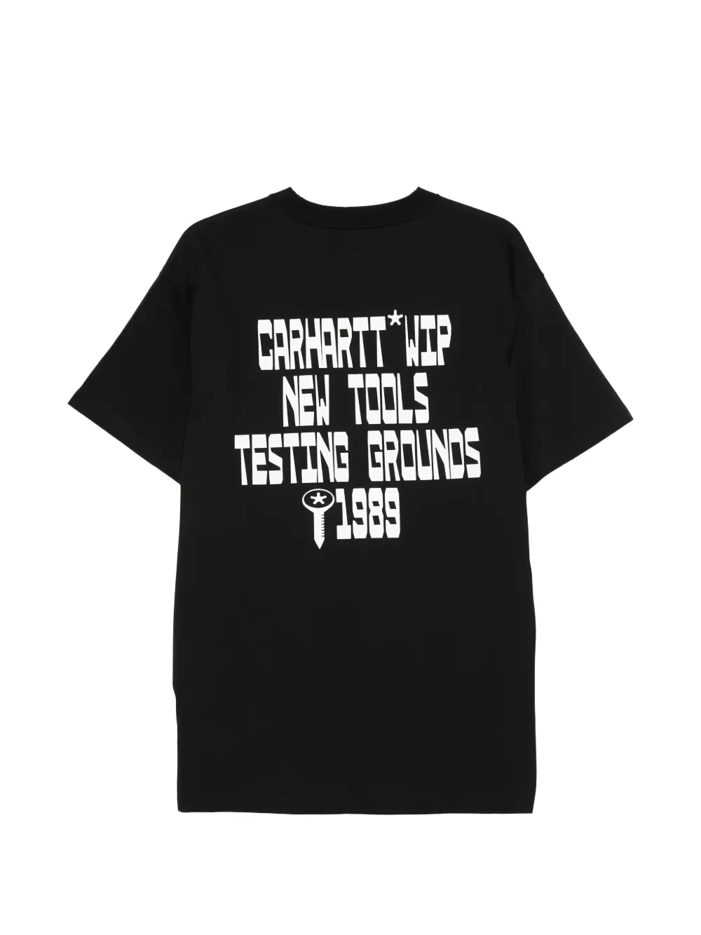 Carhartt WIP Blocks T-shirt met logoprint Zwart