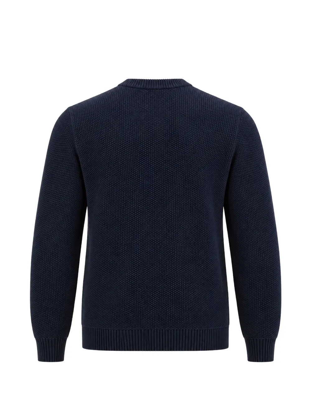 Calvin Klein Gebreide trui met textuur Blauw