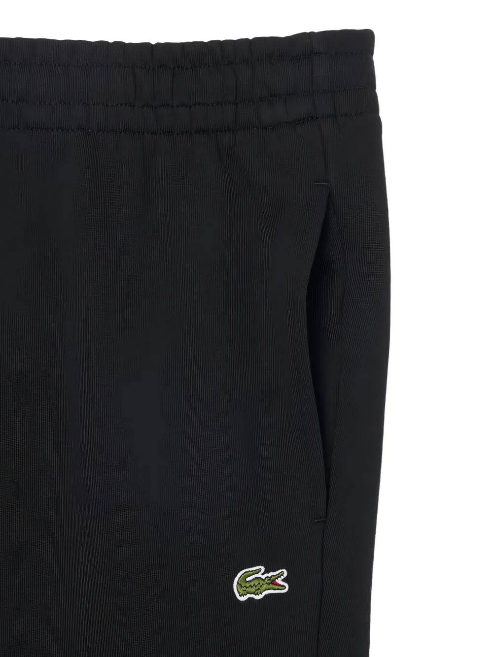 Lacoste Trainingsbroek met logopatch Zwart