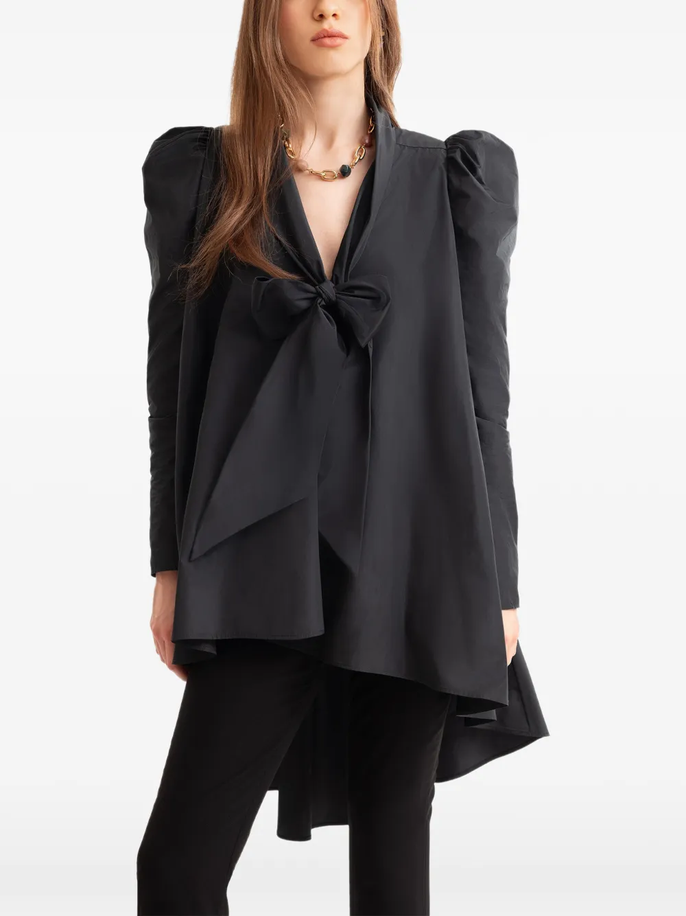 Gemy Maalouf Cropped broek Zwart