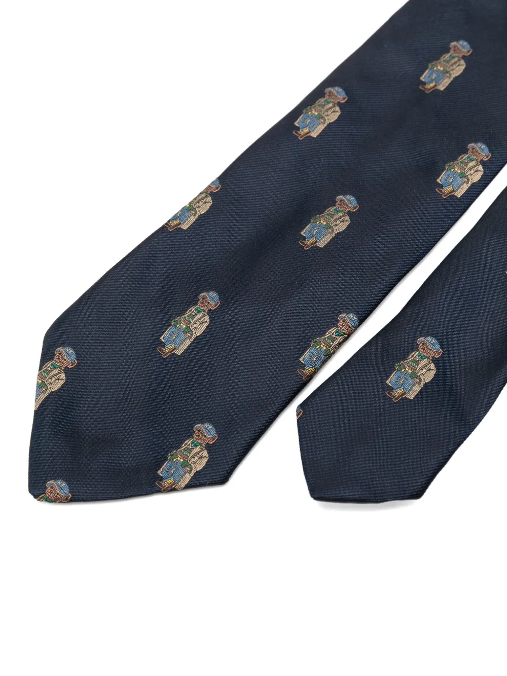 Polo Ralph Lauren Polo Bear silk tie Blauw