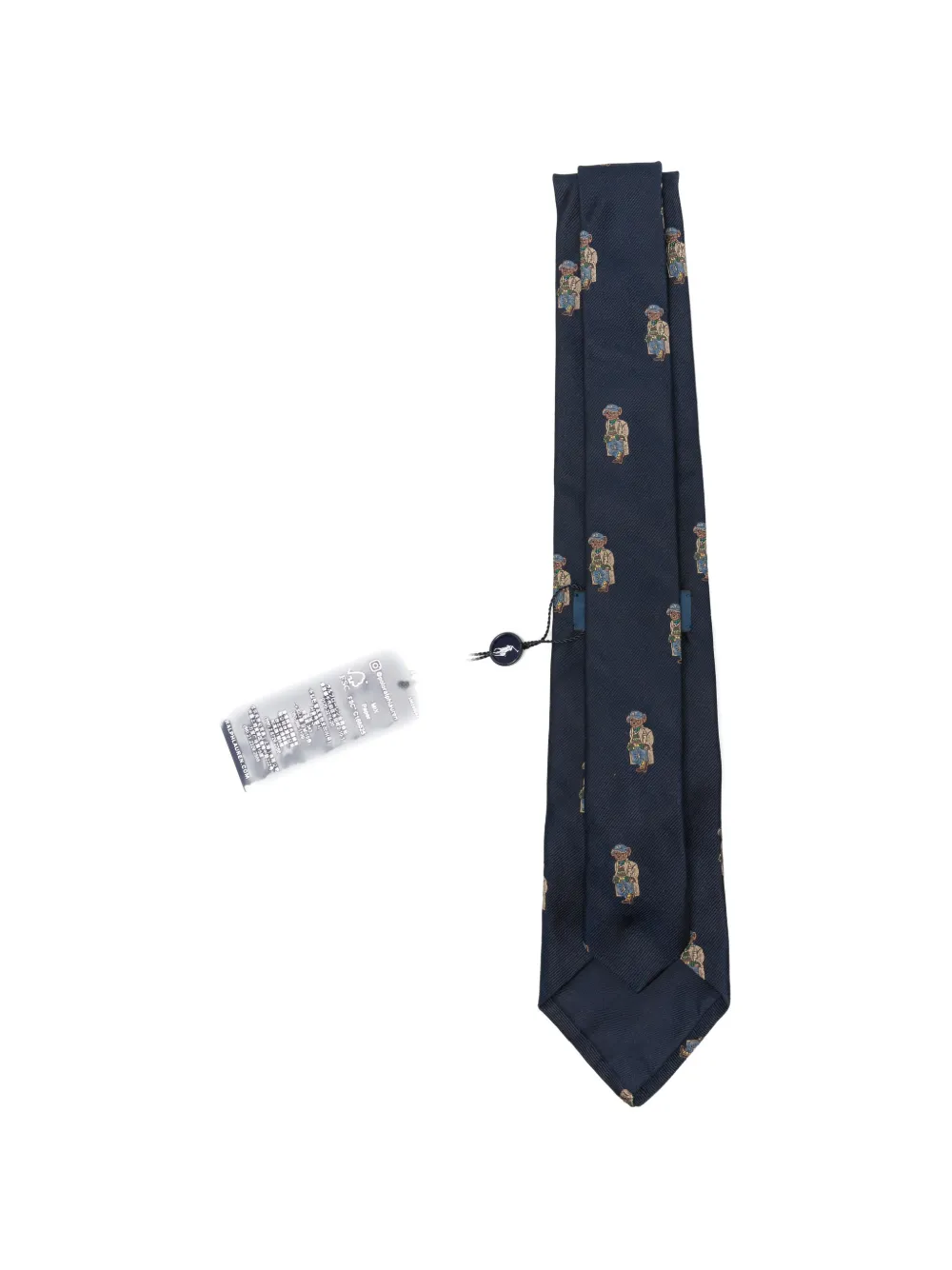 Polo Ralph Lauren Polo Bear silk tie Blauw