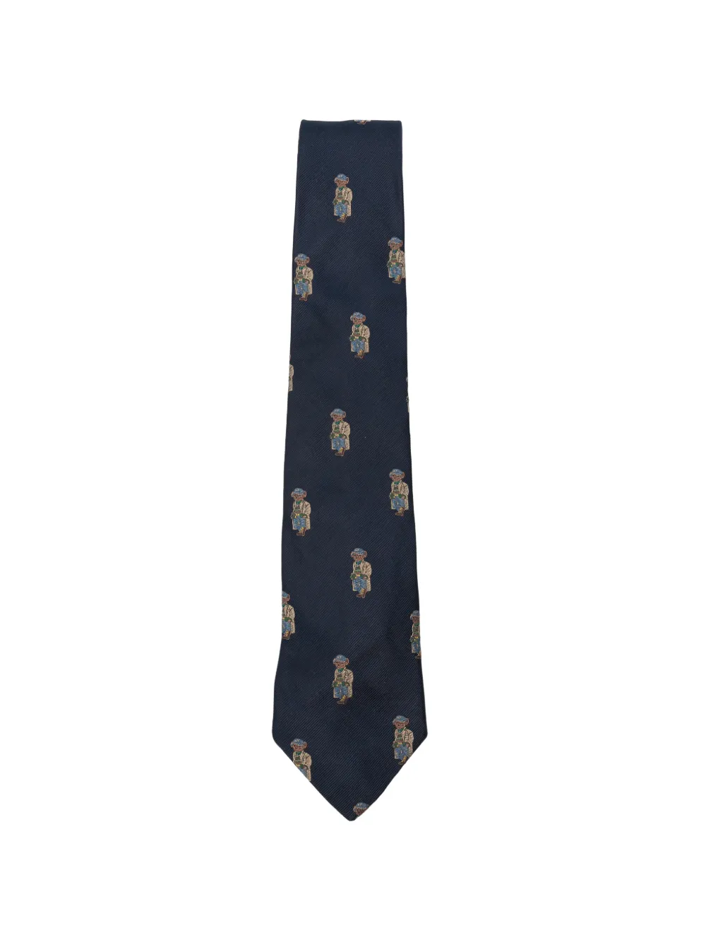 Polo Ralph Lauren Polo Bear silk tie Blauw