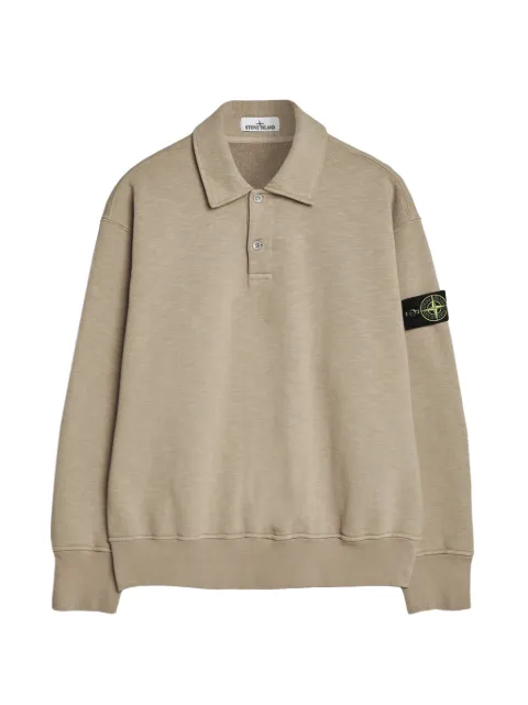 Stone Island Compass-motif polo shirt