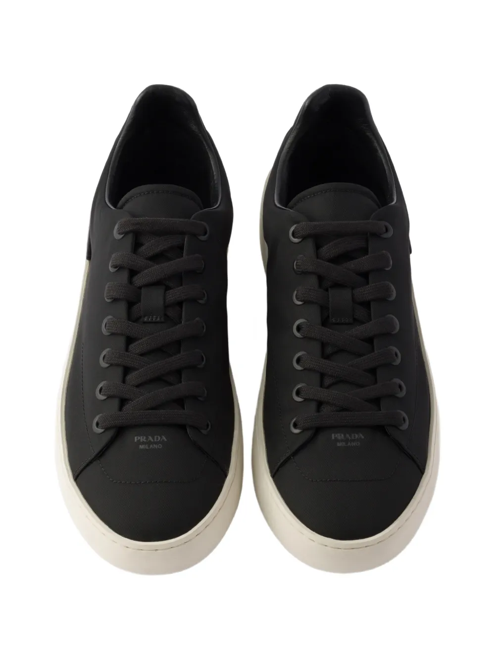 Prada Court Re-Nylon sneakers Zwart