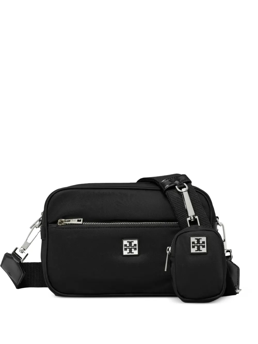 Tory Burch sac porté épaule Virginia à fermeture zippée - Noir Tory Burch sac porté épaule Virginia à fermeture zippée - Noir