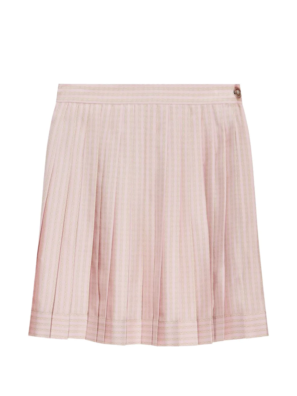 Versace striped pleated skirt - Rosa