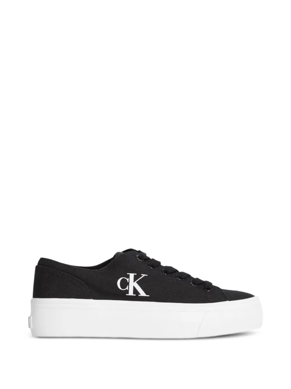 Calvin Klein Jeans Graz canvas platform sneakers