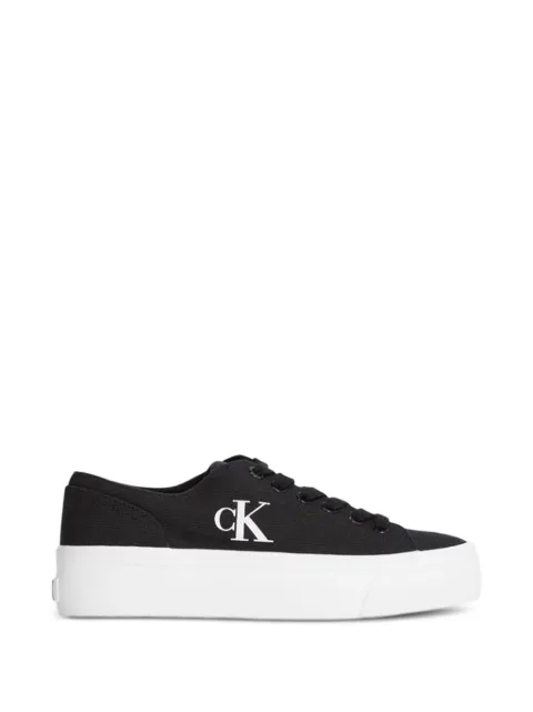 Calvin Klein Jeans Graz canvas platform sneakers