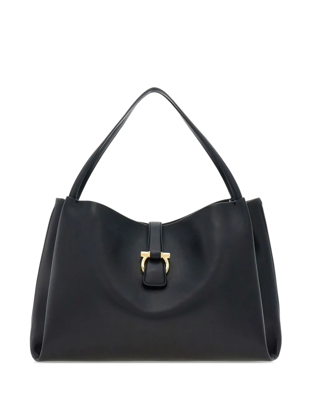 Ferragamo sac à main Mia (L) - Noir