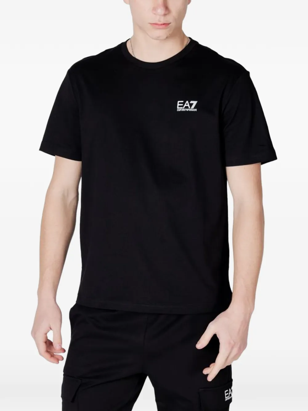 Ea7 Emporio Armani logo-print T-shirt
