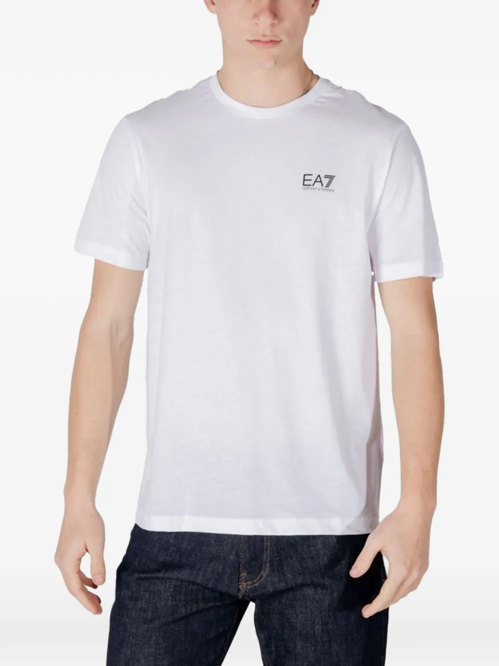 Ea7 Emporio Armani logo-print T-shirt