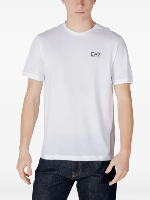 Ea7 Emporio Armani playera con logo estampado