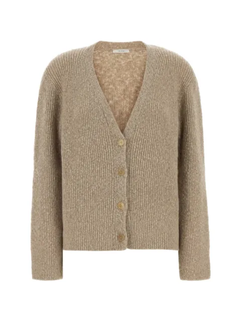 The Row Naroch ribbed-knit cardigan