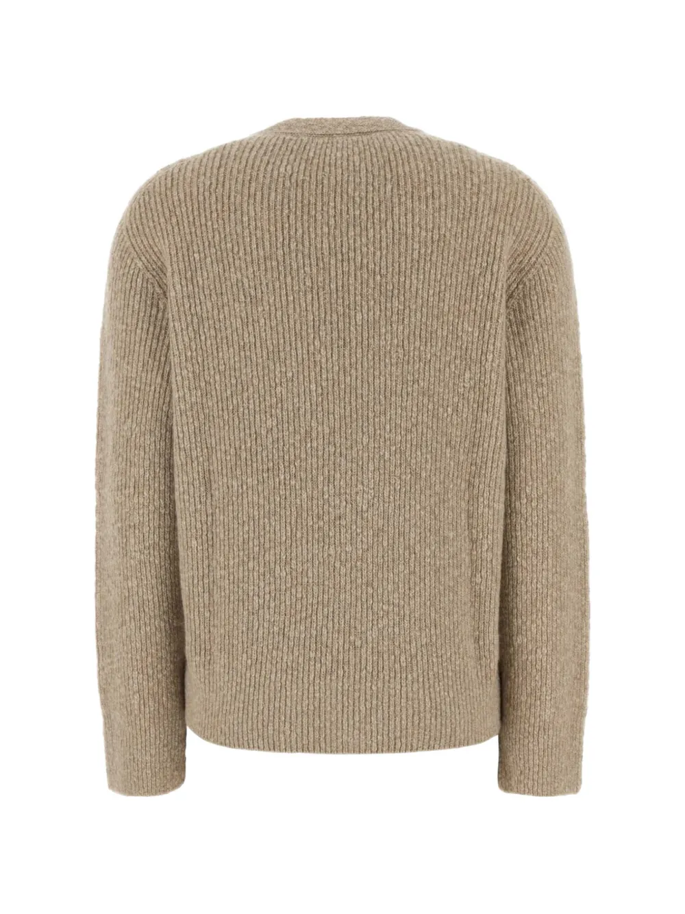 The Row Naroch ribbed-knit cardigan Beige