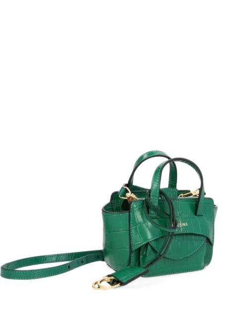 HIDESINS tote XS Flap con efecto de piel de cocodrilo