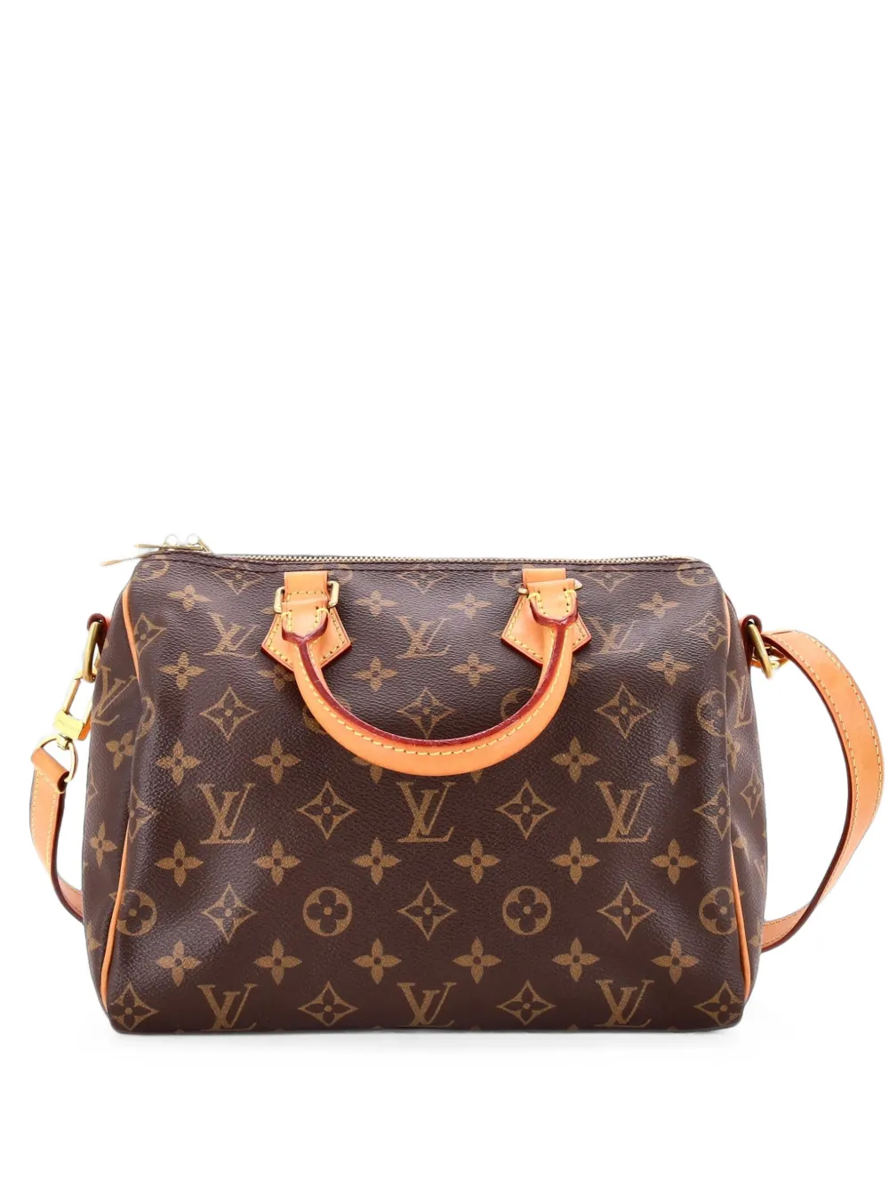 Louis Vuitton Pre-Owned Speedy Bandouliere Bag Monogram Canvas 25 satchel - Marrone
