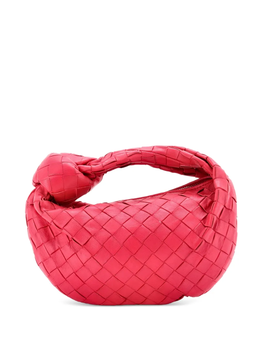 Bottega Veneta Pre-Owned Mini BV Jodie Intrecciato Tasche aus Nappaleder - Rosa