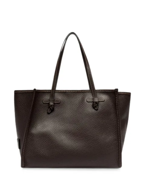 GIANNI CHIARINI Bolsa tote Marcella Shopping de couro granulado