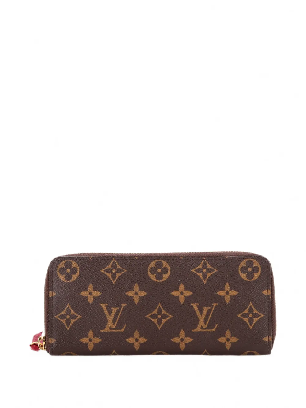Louis Vuitton Pre-Owned Kleine Clemence Portemonnaie aus Monogramm-Canvas - Braun