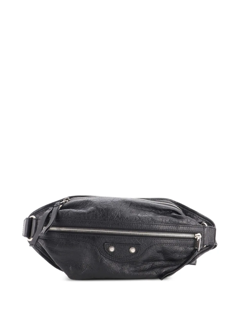 Balenciaga Pre-Owned sac banane Neo Lift Classic Studs en cuir - Noir Balenciaga Pre-Owned sac banane Neo Lift Classic Studs en cuir - Noir