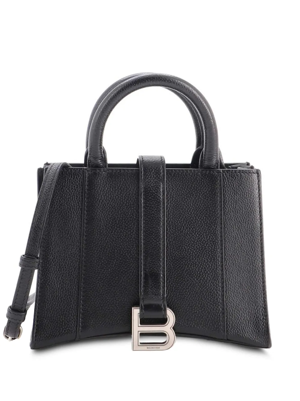 Balenciaga Pre-Owned Hourglass East West Tote XS Satchel-Tasche - Schwarz
