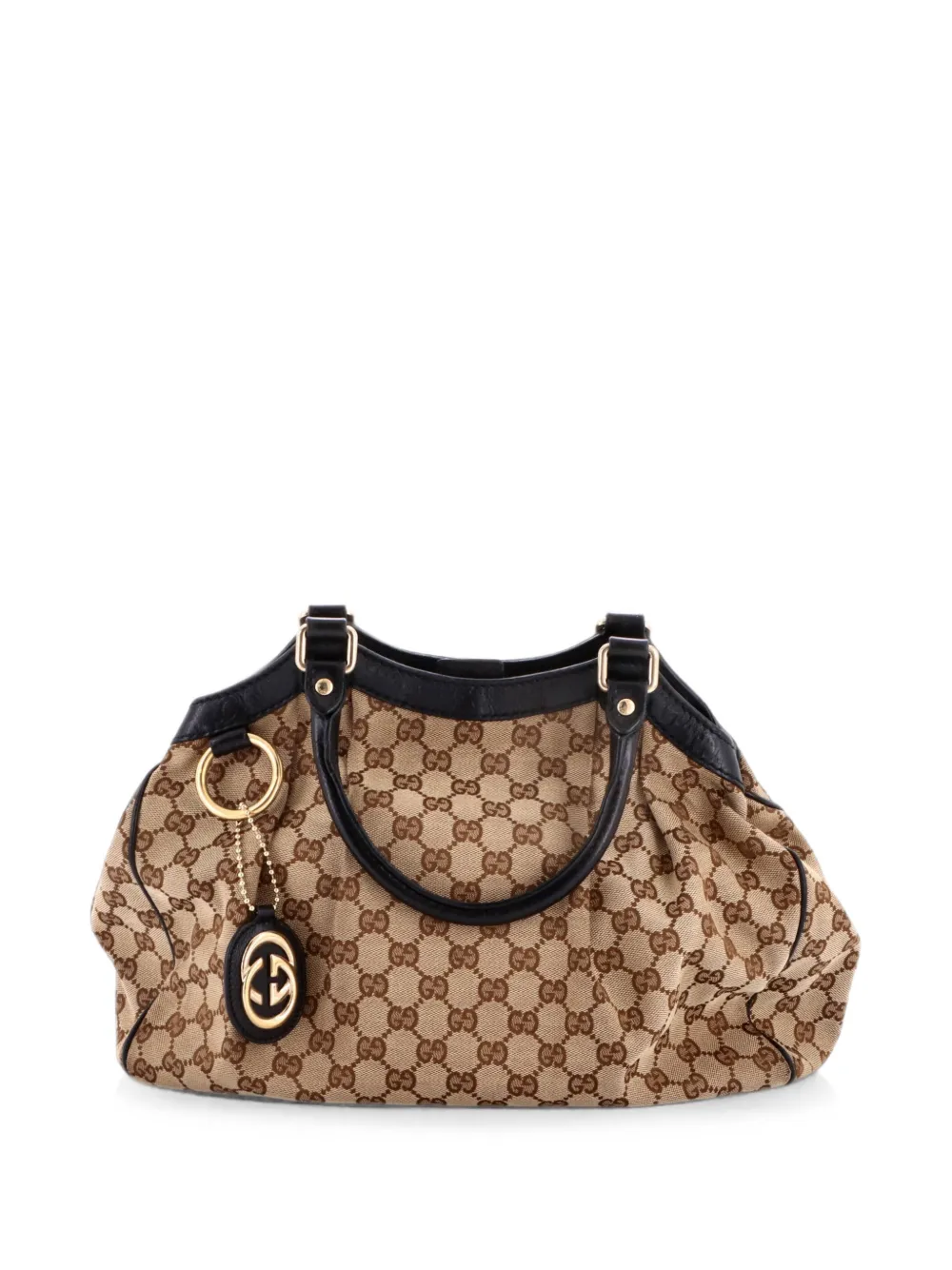 Gucci Pre-Owned cabas Sukey médium en toile GG - Noir Gucci Pre-Owned cabas Sukey médium en toile GG - Noir