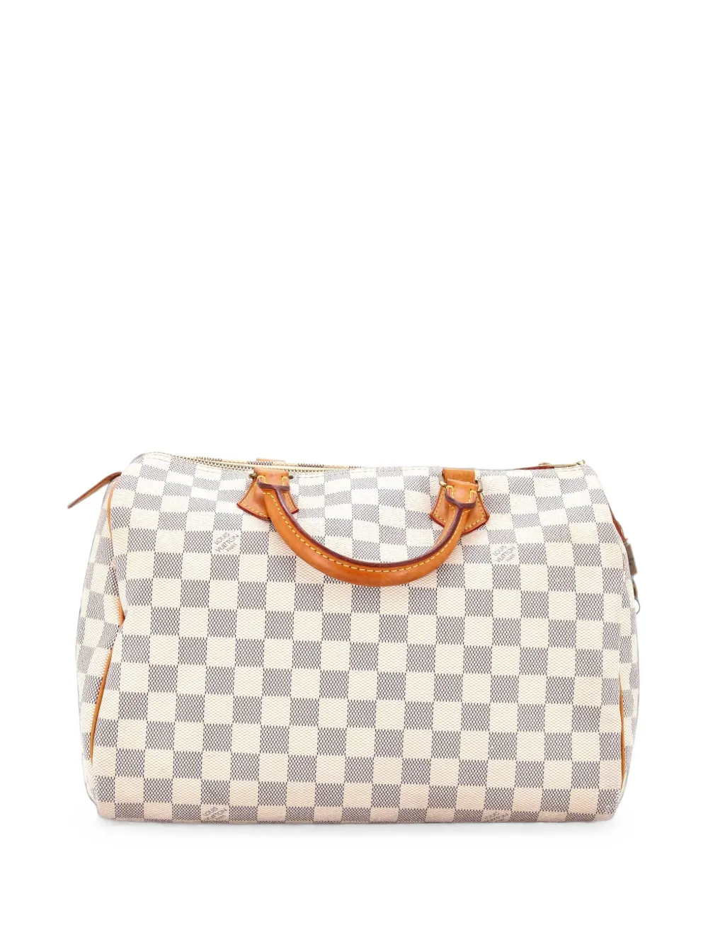 Louis Vuitton Pre-Owned Speedy Handbag Damier 30 satchel - Bianco