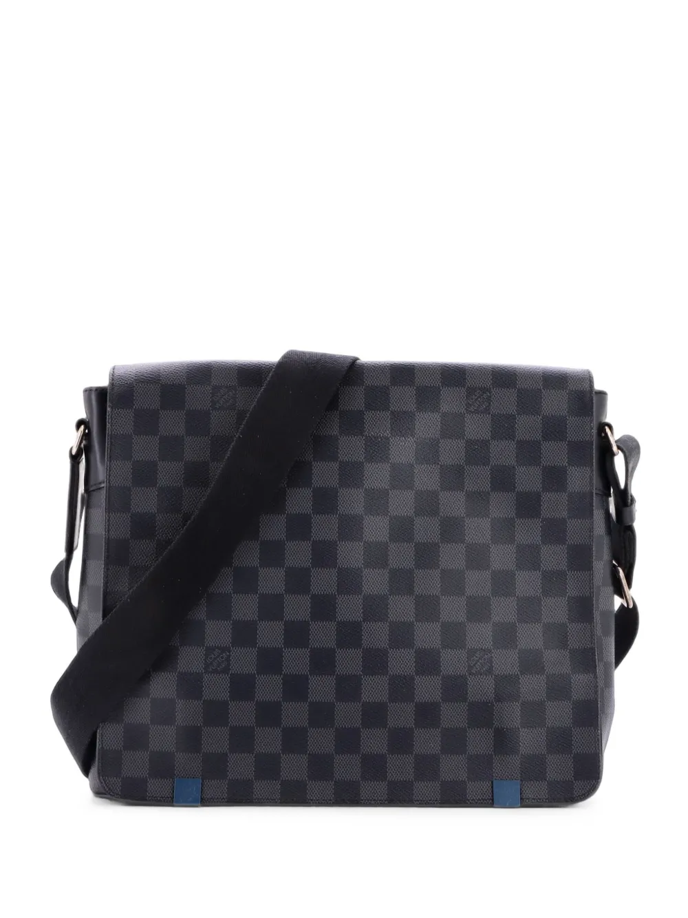 Louis Vuitton Pre-Owned District NM Messenger Bag Damier Graphite MM crossbody bag - Nero