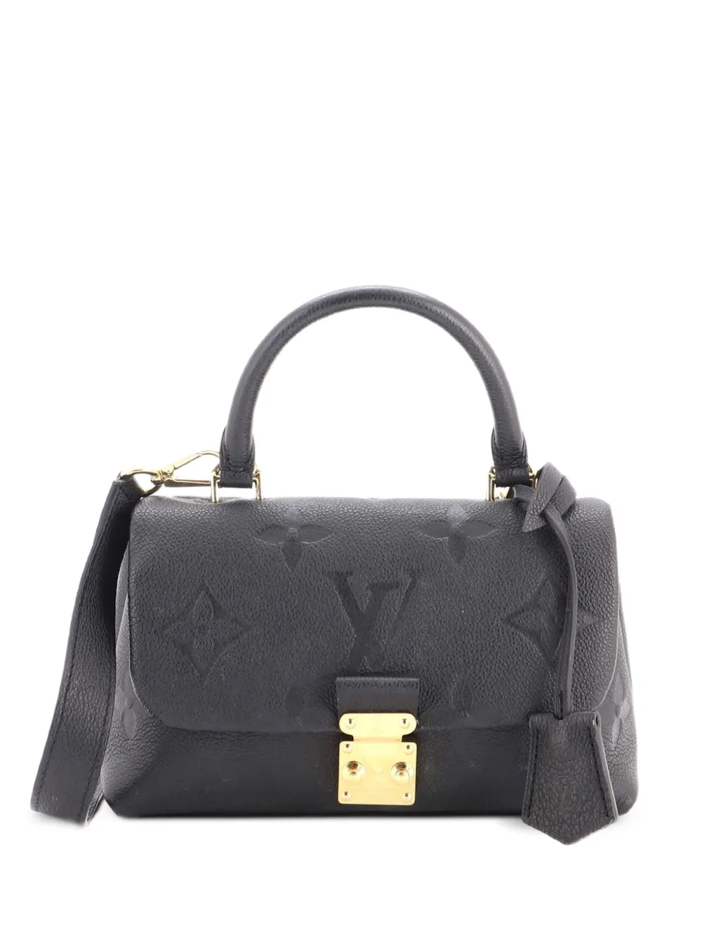Louis Vuitton Pre-Owned Madeleine Handbag Monogram Empreinte Giant BB satchel - Nero