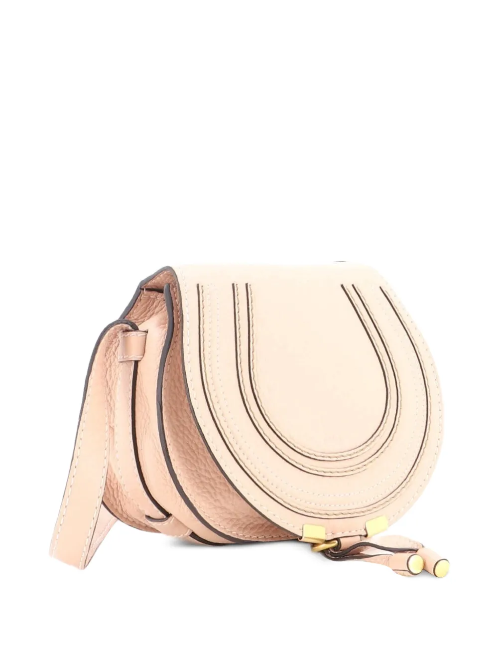 Chloé Pre-Owned Kleine Marcie Umhängetasche aus Leder - Rosa