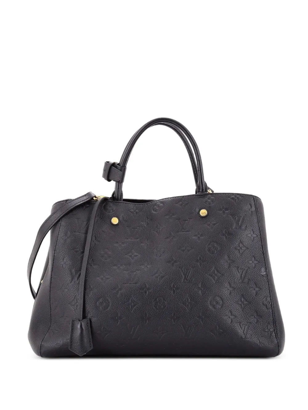 Louis Vuitton Pre-Owned Montaigne Handbag Monogram Empreinte Leather GM tote bag - Nero