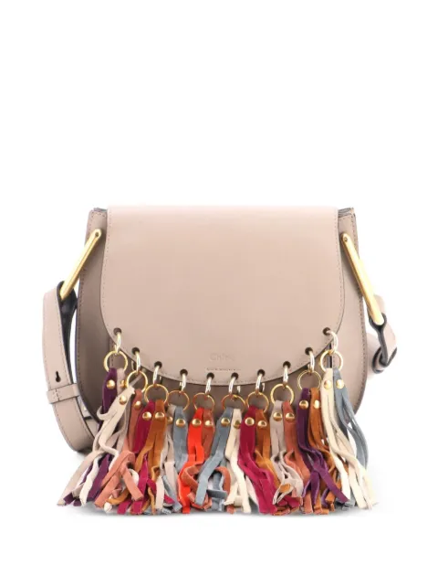 Chloé Pre-Owned Kleine Hudson Schultertasche mit Fransen
