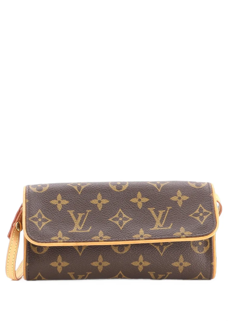 Louis Vuitton Pre-Owned Twin Handbag Monogram Canvas PM crossbody bag - Marrone
