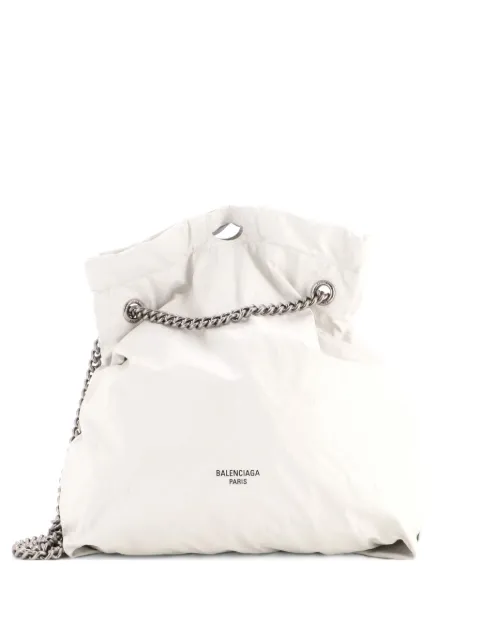 Balenciaga Pre-Owned Crush Chain Leather Medium tote bag