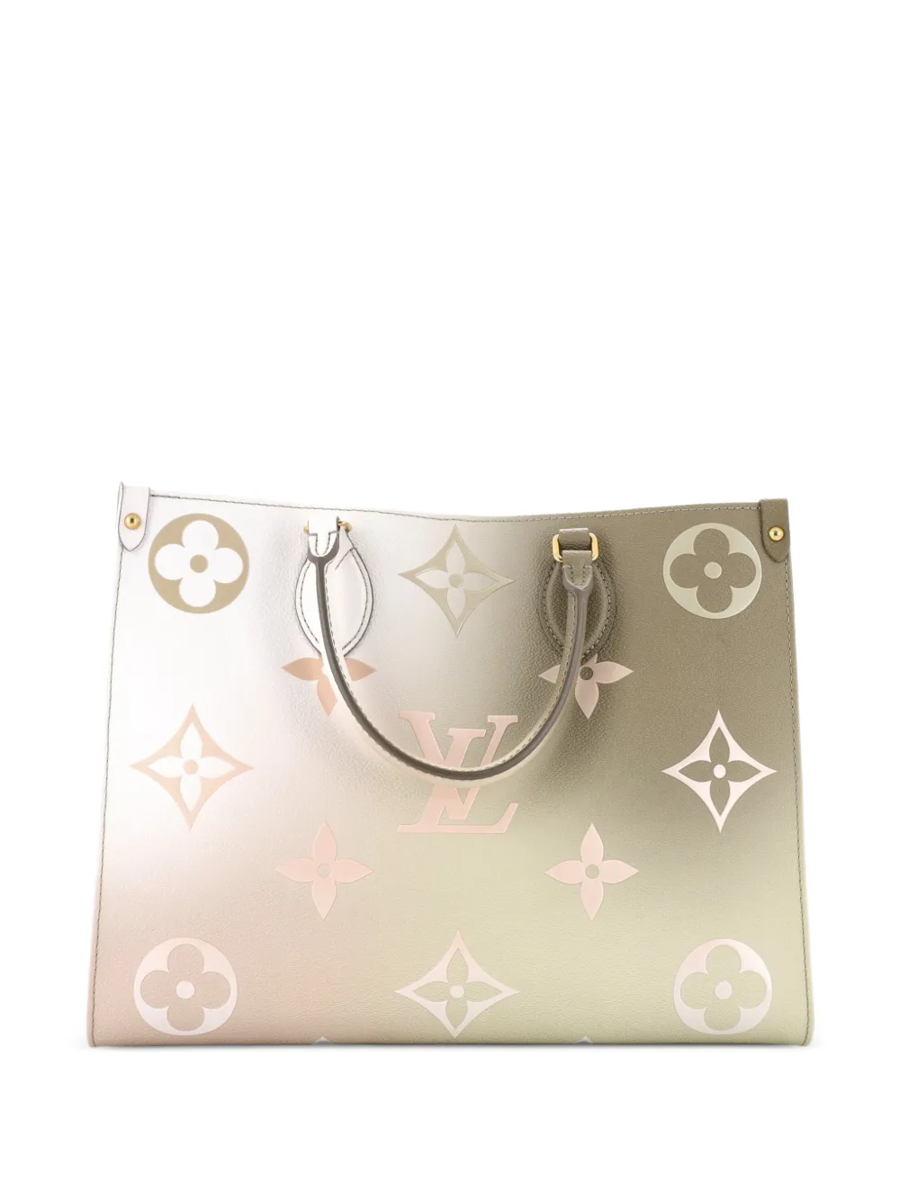 Louis Vuitton Pre-Owned OnTheGo Spring in the City Monogram Giant Canvas MM tote bag - Green