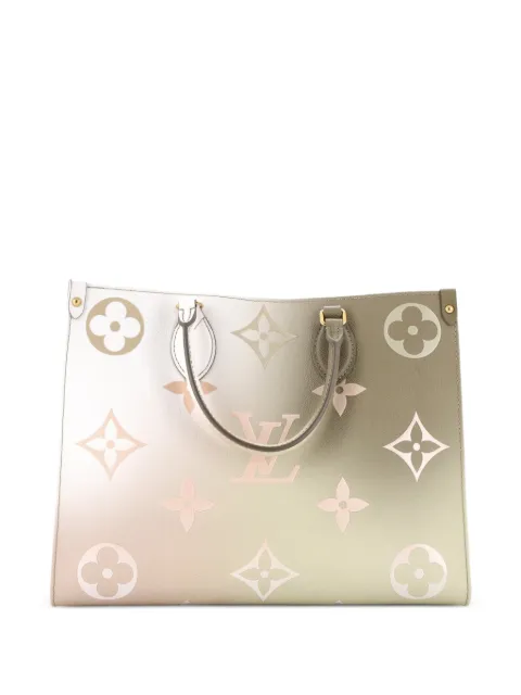 Louis Vuitton Pre-Owned OnTheGo Spring in the City Monogram Giant Canvas MM tote bag