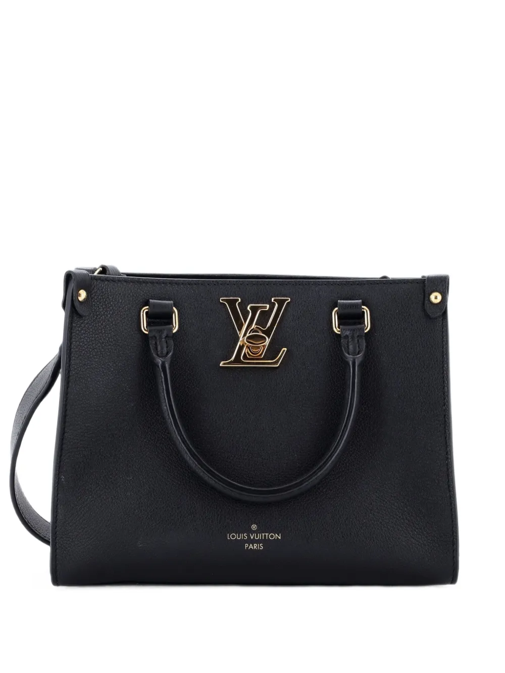 Louis Vuitton Pre-Owned Lock & Go Handbag Leather tote bag - Nero