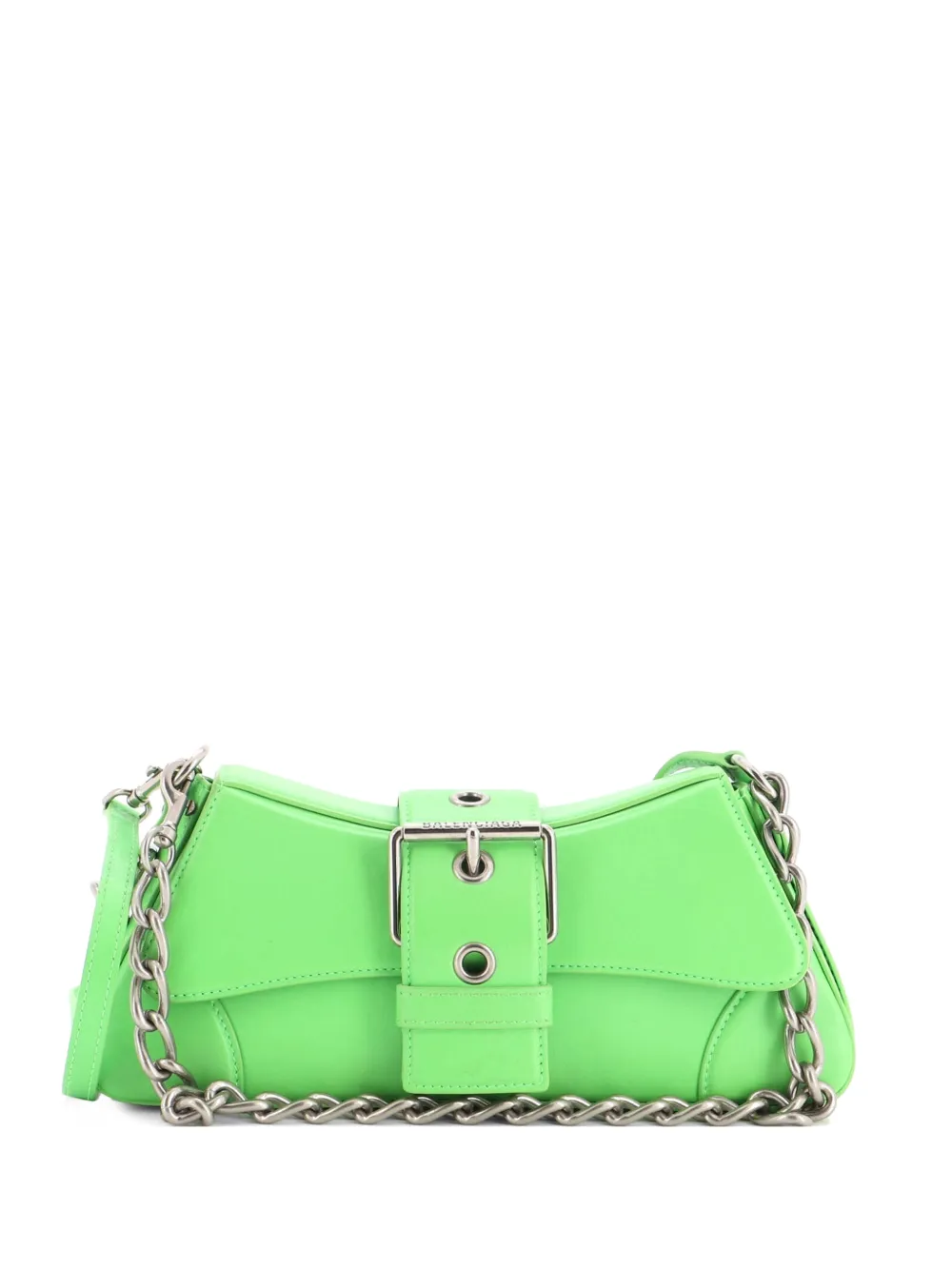 Balenciaga Pre-Owned Lindsay Schultertasche mit Kette - Grün