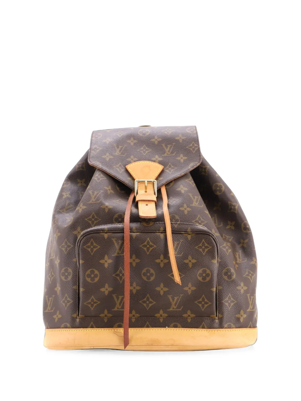 Louis Vuitton Pre-Owned Vintage Montsouris Monogram Canvas GM backpack - Marrone