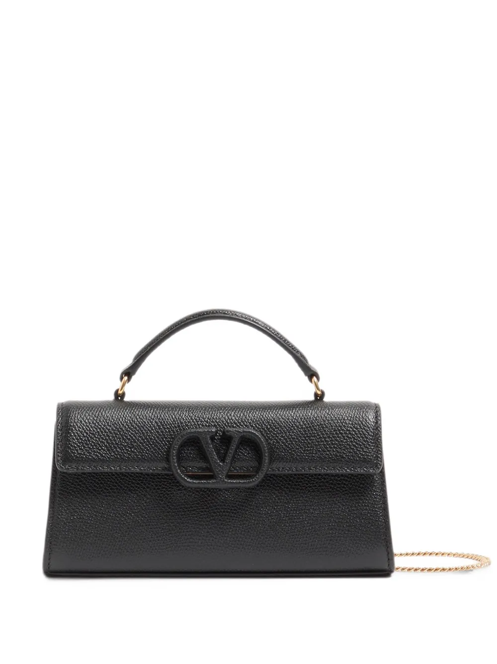 Valentino Garavani VSling mini handbag in grainy calfskin Zwart