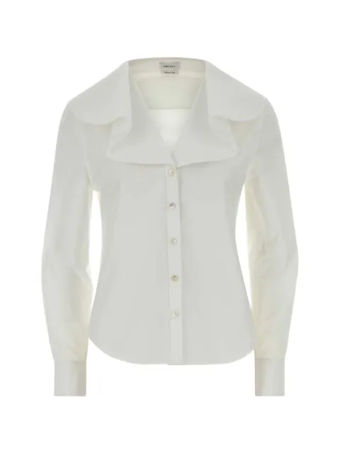 Alexander McQueen ruffled-collar long-sleeve shirt
