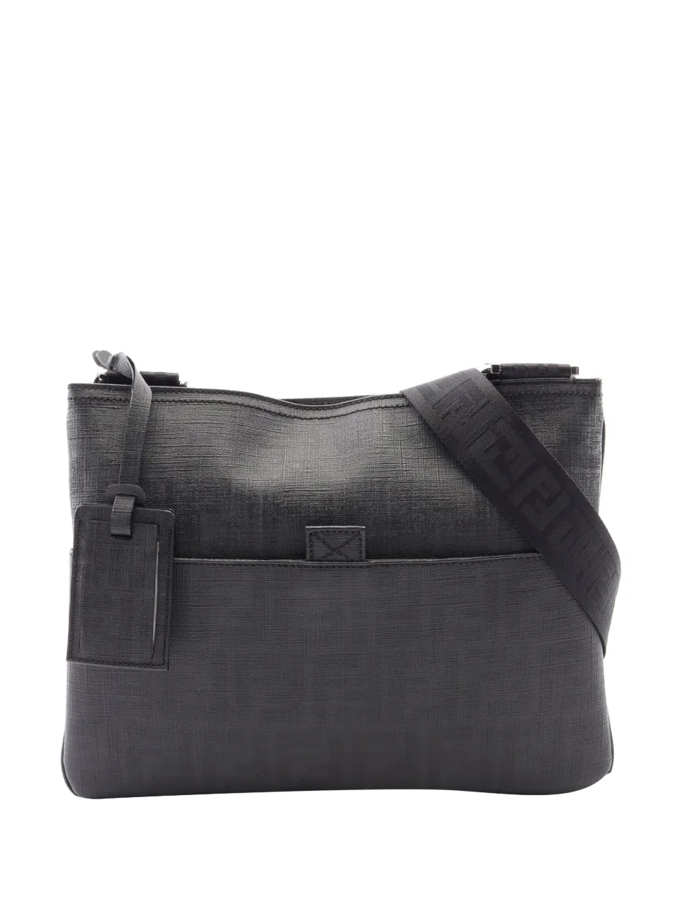 Fendi Pre-Owned 2010-2026 Zucca Umhängetasche aus Canvas - Schwarz