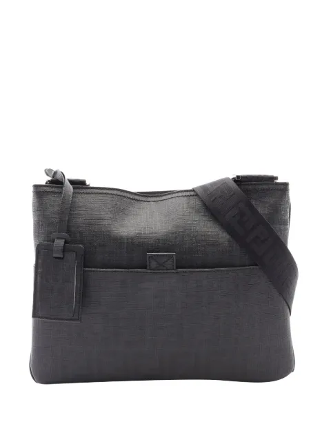 Fendi Pre-Owned 2010-2026 Zucca Coated Canvas crossbody bag